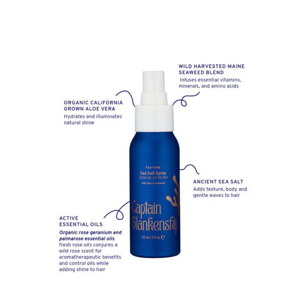 CAPTAIN BLANKENSHIP SEA SALT SPRAY (2 OZ PUMP)